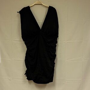 NEW SWIMSUIT FOR ALL WOMENS ONE PIECE BLACK SIZE: 24